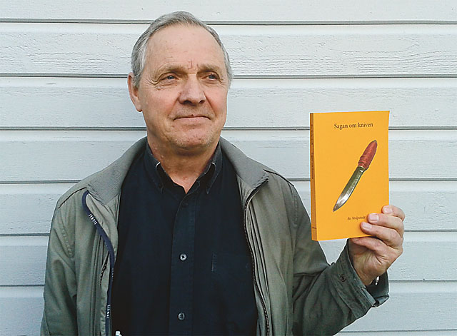 Bo Stolpstedt föreläser om sin bok Sagan om kniven.