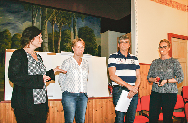 Byggruppen består av Camilla Westling, Susanne Bergeling, Mats Ove Ericsson och Karin Ceder.