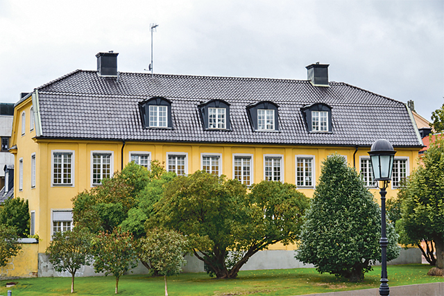 Det Ringborgska huset har gästats av övernattande konungar.